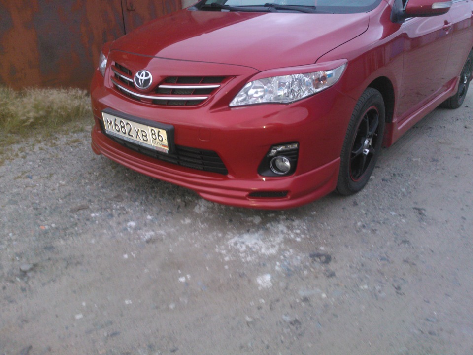 Королла 150 передние. Обвес Toyota Corolla 150. Тойота Королла 2011 обвес. Corolla e150 обвес. Обвес Тойота Королла е150.