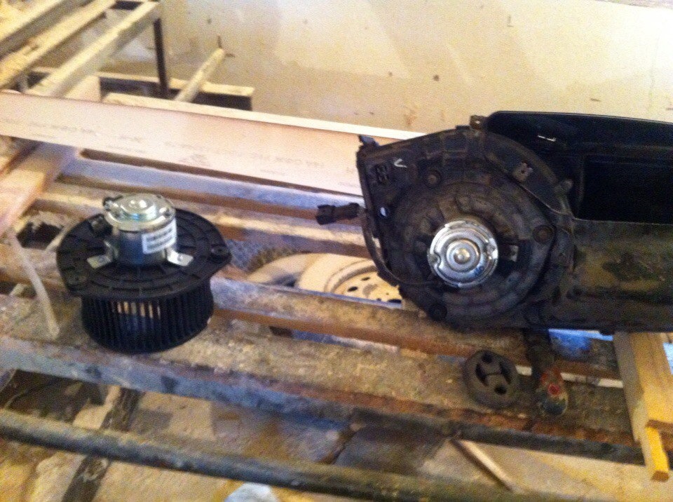 замета мотора печки от калины — Lada 112 Coupe, 1,6 л, 2009 года ...