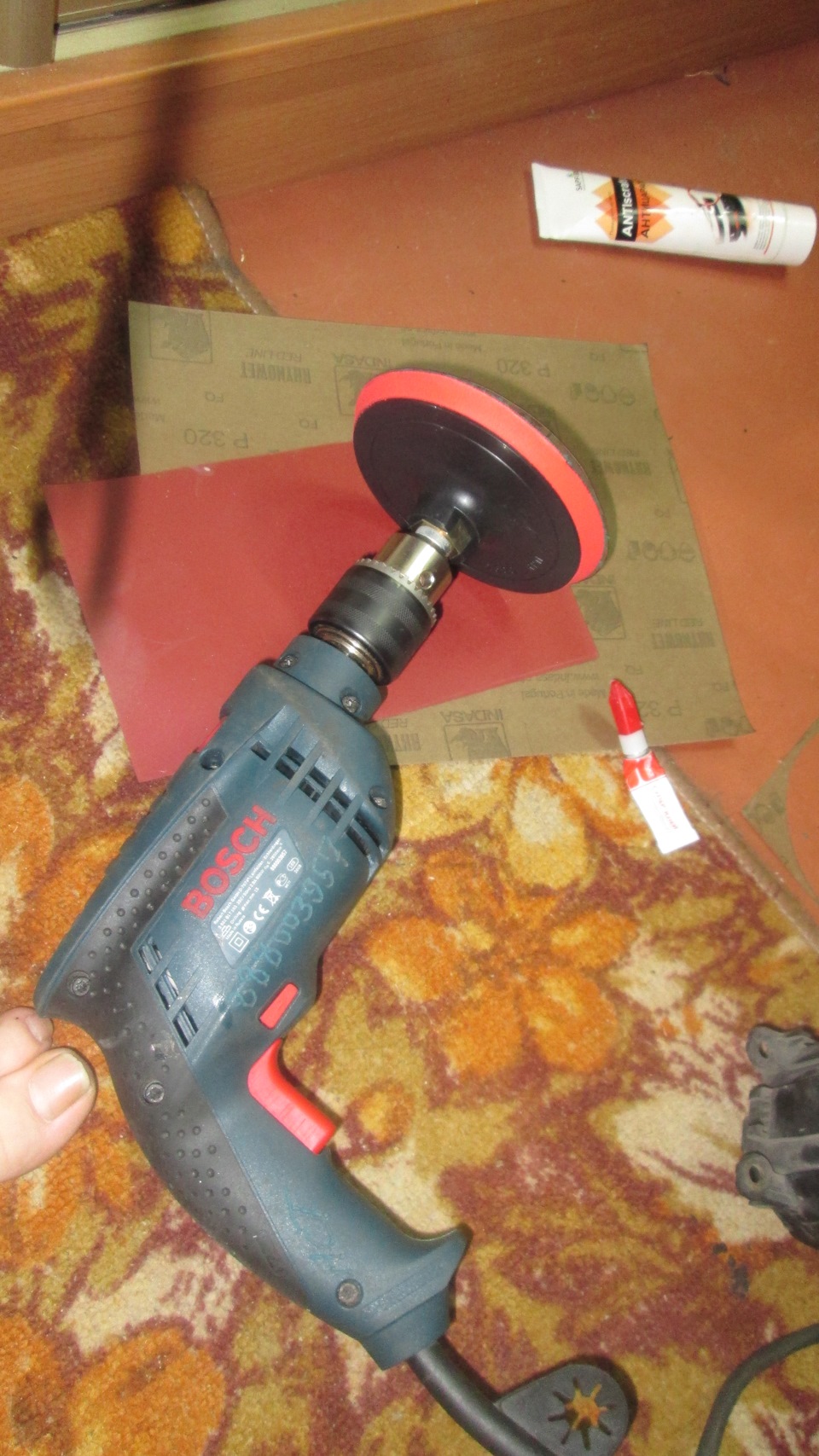 Полировка противотуманок — Ford Focus II Hatchback, 1,6 л, 2008 года ...