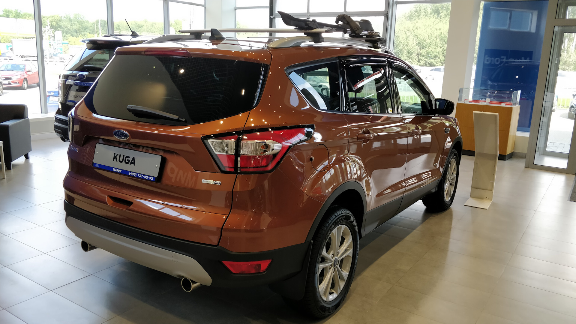 Ford Kuga (2G) 1.5 бензиновый 2018 | Золотистый кенгуру на DRIVE2