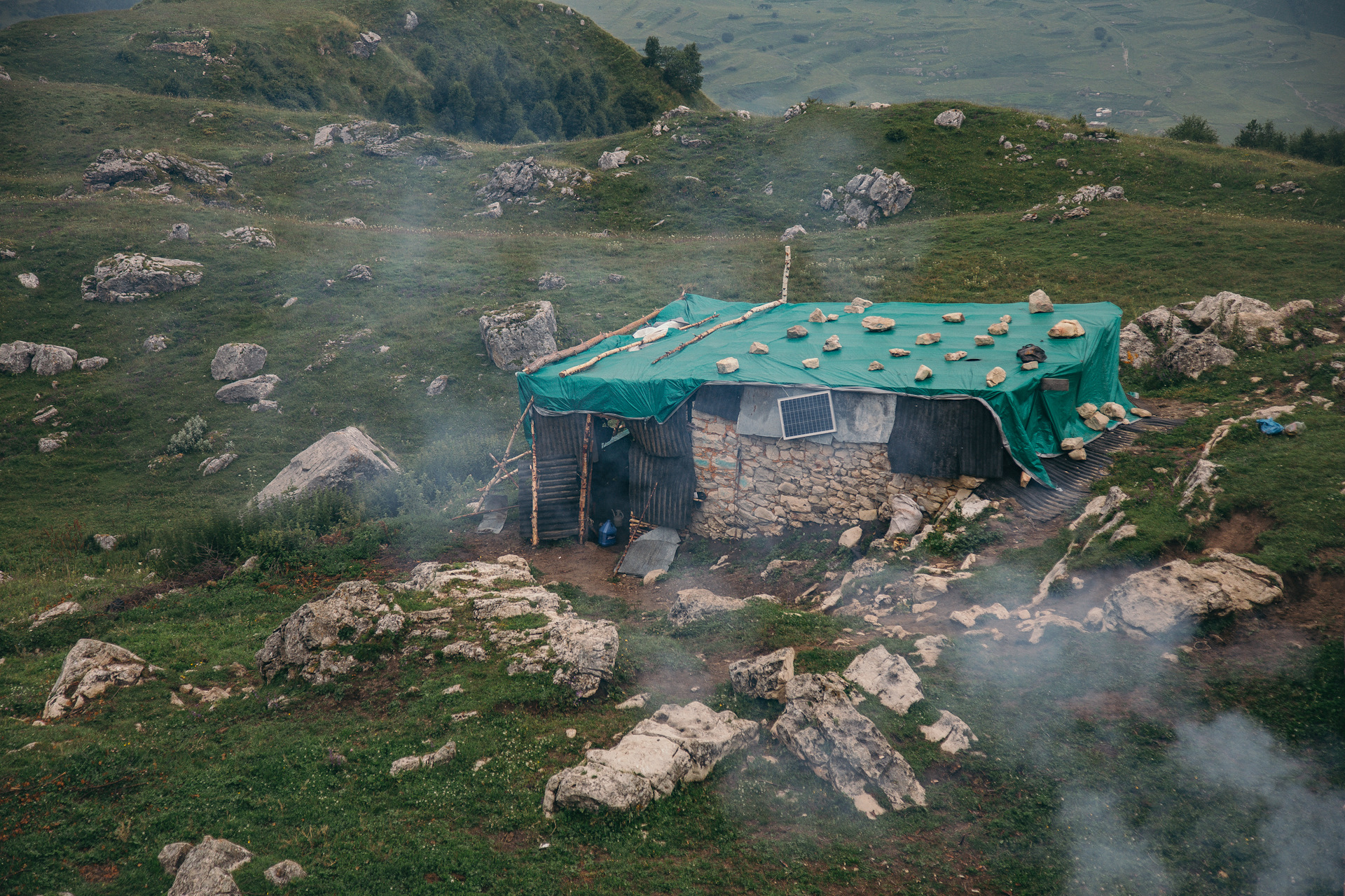 Пастушьи домик в горах Абхазии 2021 год