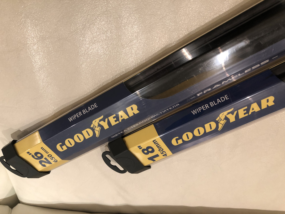 Щетки GoodYear — Nissan Murano III, 3,5 л, 2016 года | аксессуары | DRIVE2