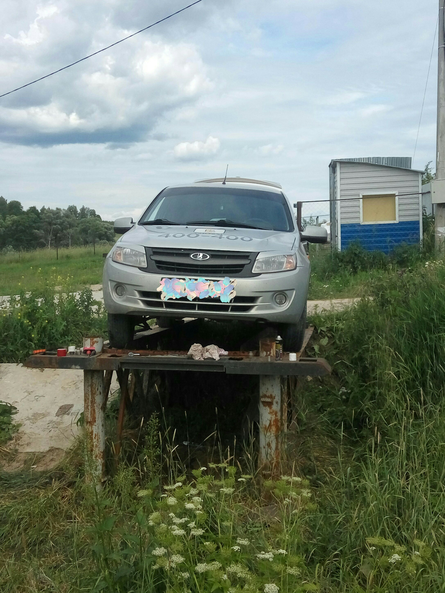 Диагноз — ромашки — Lada Гранта (1G), 1,6 л, 2013 года | своими руками ...
