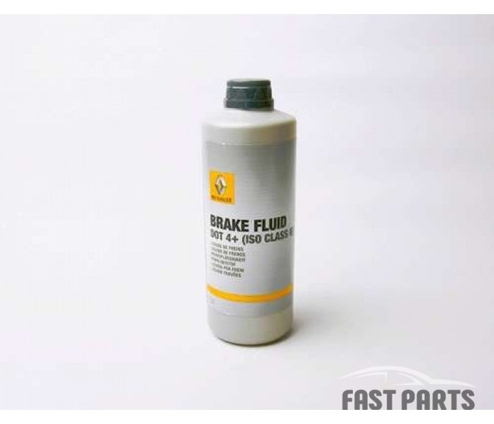 Тормозная жидкость логан. 7711575504 Тормозная жидкость Рено. Renault Brake Fluid Dot 4+. Тормозная жидкость Renault Dot 4+ ISO class 6. Тормозная жидкость Renault Dot 4.