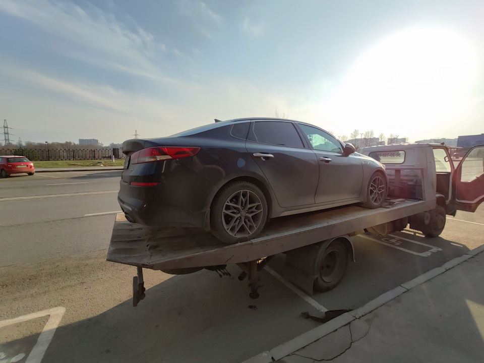 Внеплановая замена ремня вспомогательных агрегатов — KIA Optima (4G), 2 ...