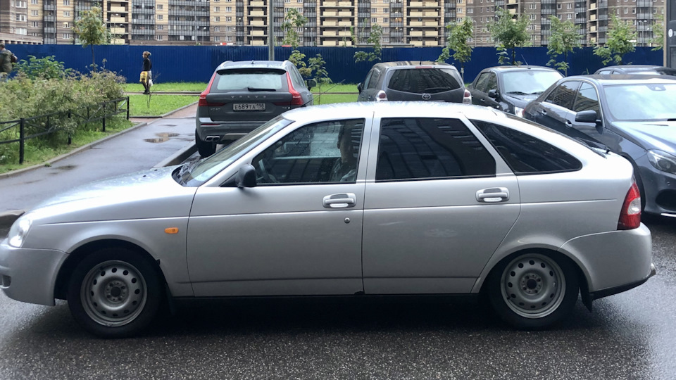 Замена штатных штанов на паук 4-2-1 — LADA Приора хэтчбек, 1,6 л., 2011 ...