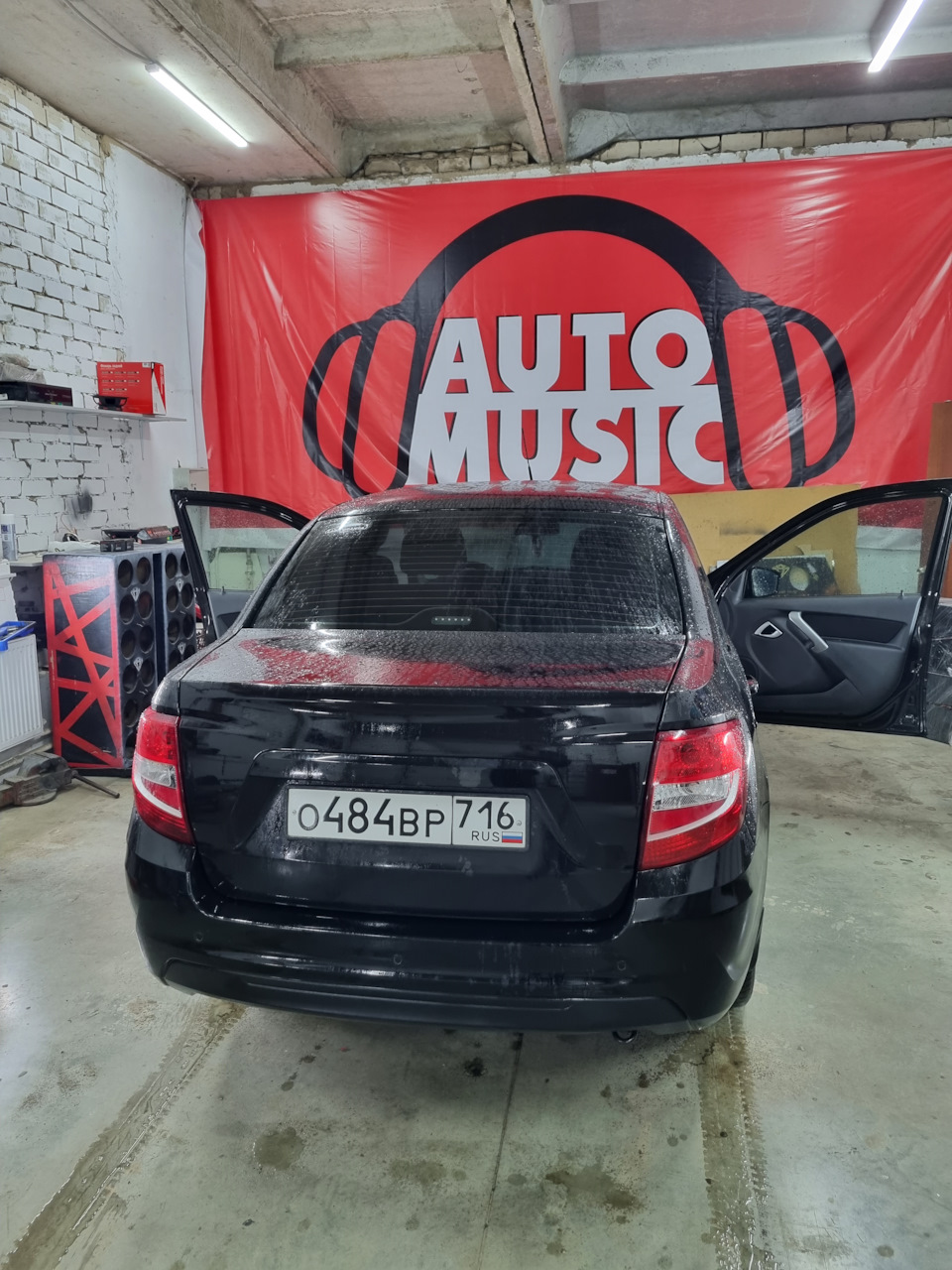 Фронт AMP LB 6.5 — Lada Гранта (2G) FL, 1,6 л, 2022 года | автозвук | DRIVE2