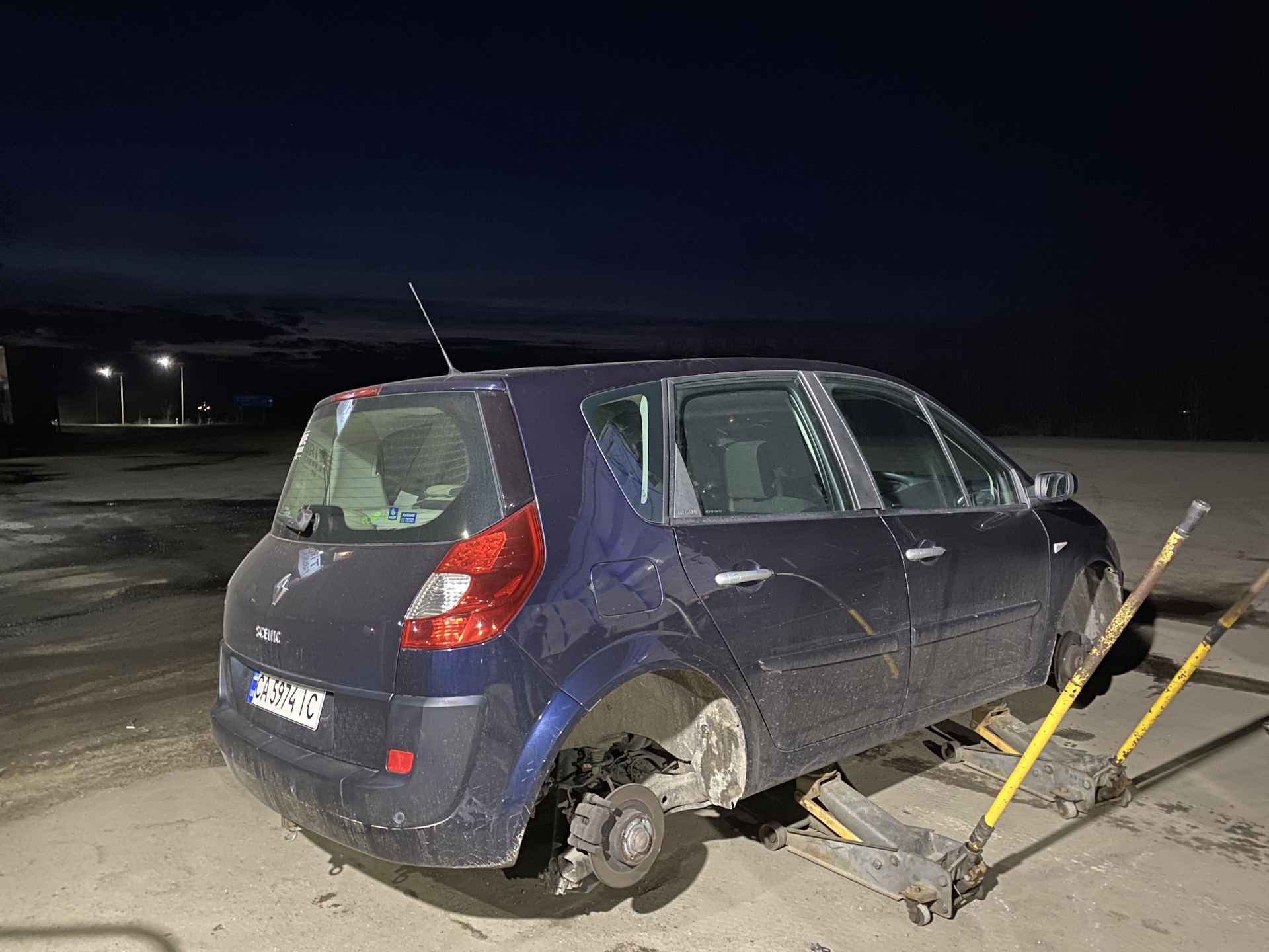 Лето: Nokian Nordman SX 195/65 R15 — Renault Scenic II, 1,5 л, 2009 ...