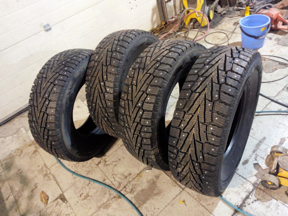 зимняя резина — Mitsubishi L200 (4G), 2,5 л, 2011 года | шины | DRIVE2