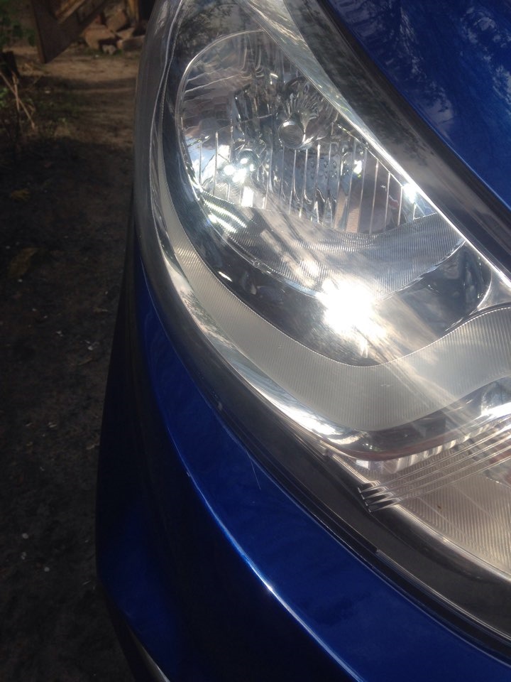 Диоды в габариты — Hyundai Solaris Hatchback, 1,6 л, 2011 года ...