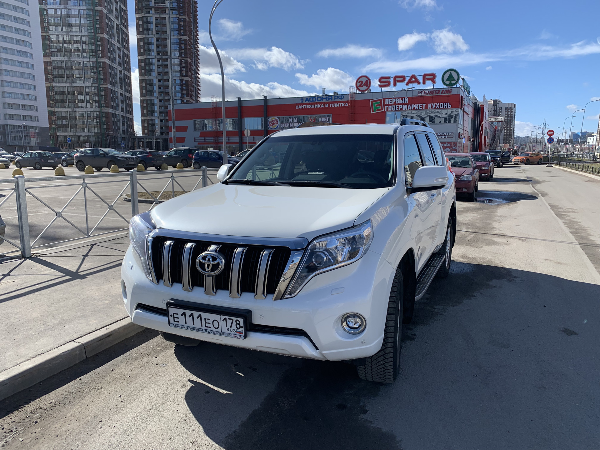 Рулетка — Toyota Land Cruiser Prado 150-series, 2,8 л, 2015 года | продажа  машины | DRIVE2