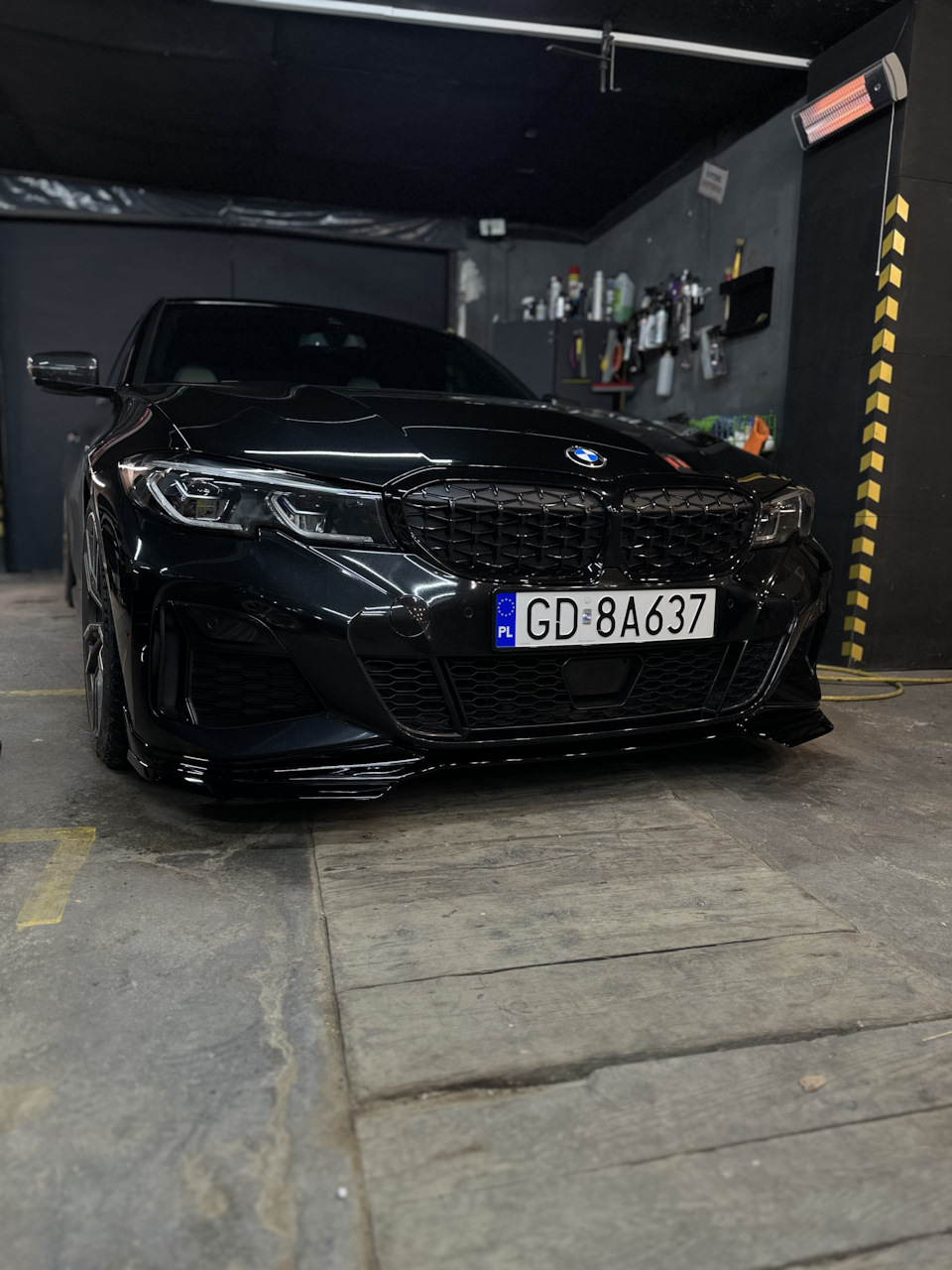 Сплиттер аля M-Performance — BMW 3 series (G20), 3 л, 2022 года ...
