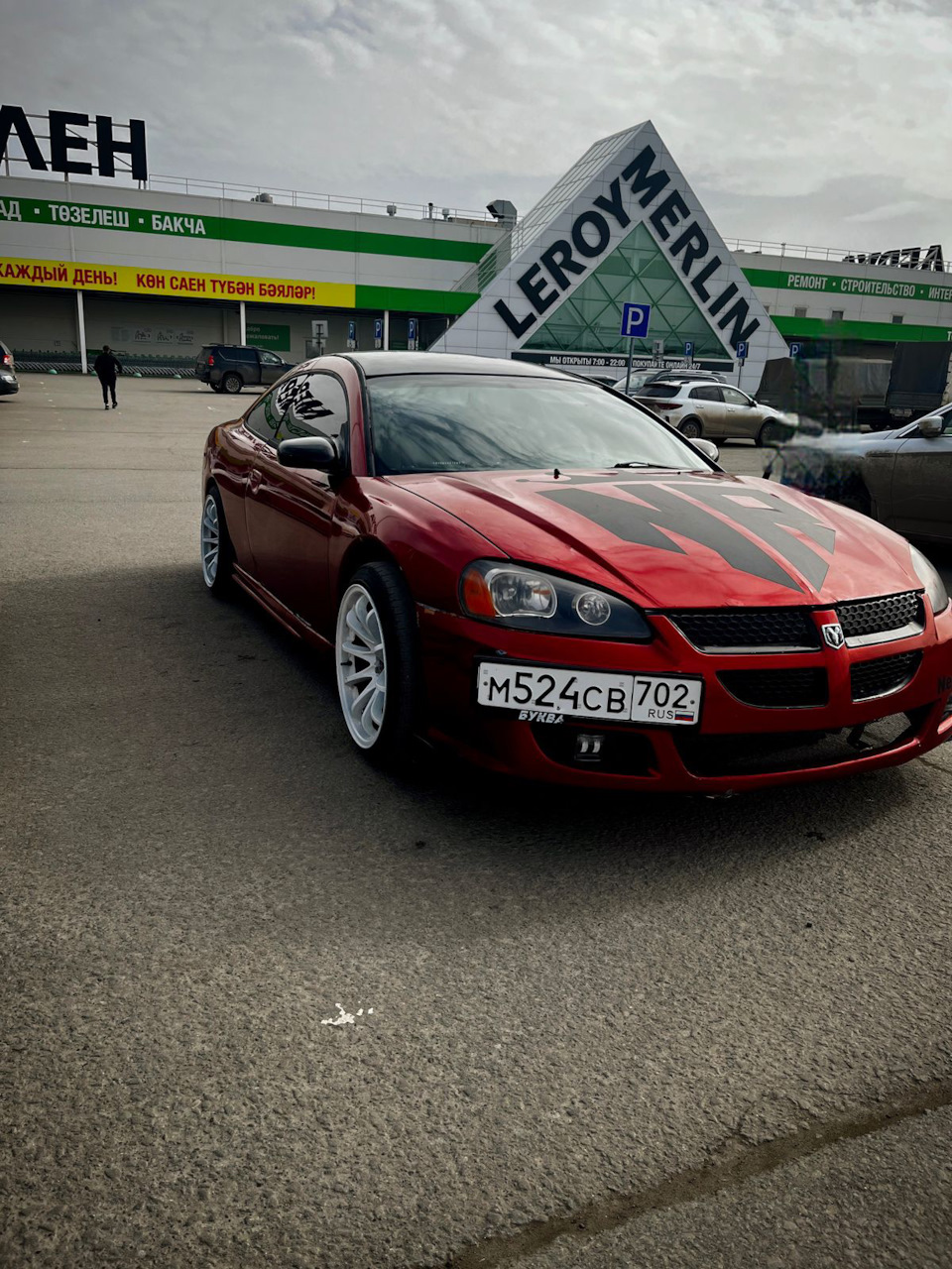 Стилек на месте — Dodge Stratus Coupe (2G), 2,4 л, 2003 года | шины | DRIVE2