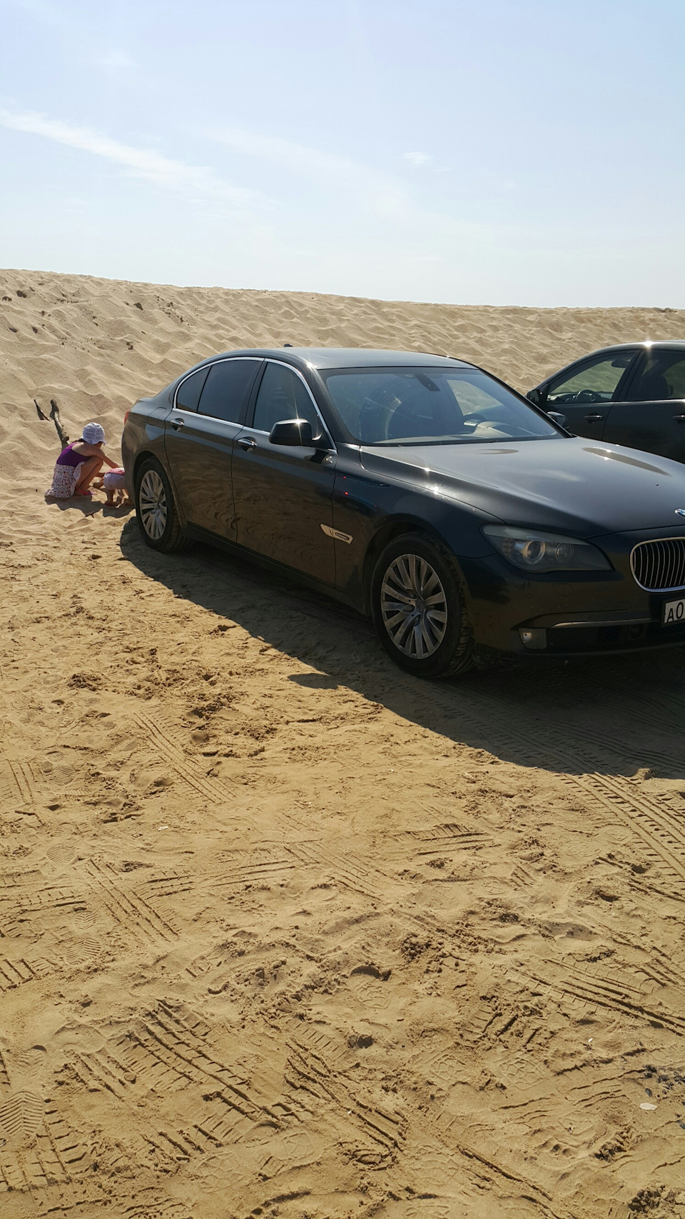 Пора на пляж — BMW 7 series (F01/02)