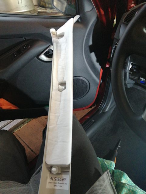 8450105382 Обивка стойки ветрового окна левая в сборе LADA | Запчасти ...