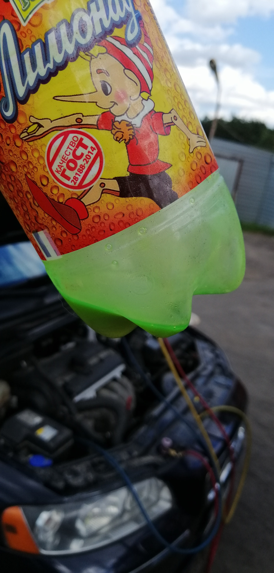 Заправка кондиционера — Volvo S60 (1G), 2,4 л, 2008 года | другое | DRIVE2