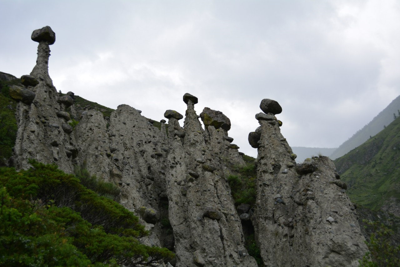 Каменные грибы Алушта