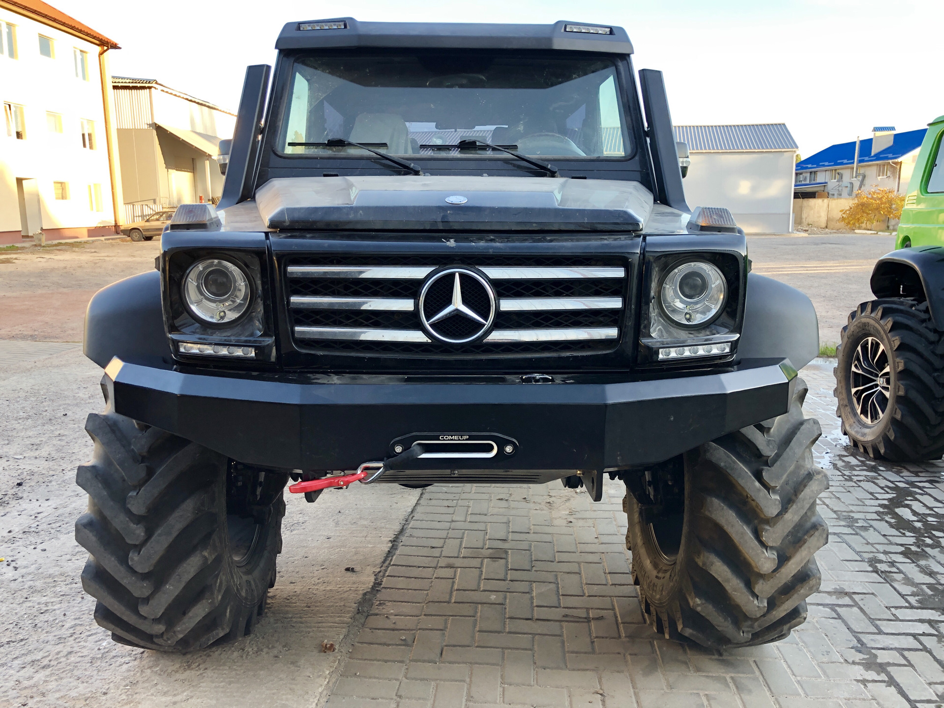 G63 AMG на портальных Мостах