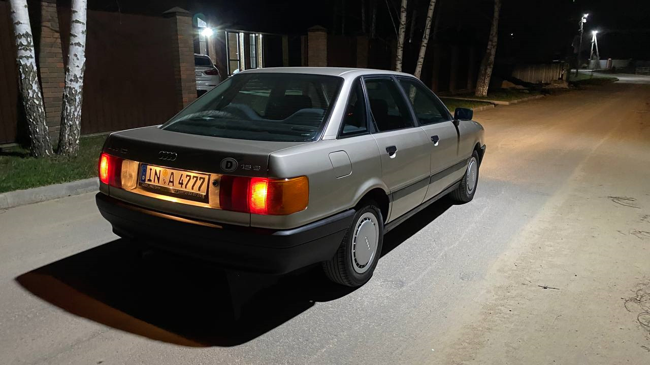 Audi 80 (B3) 1.8 бензиновый 1987 | Булка на DRIVE2