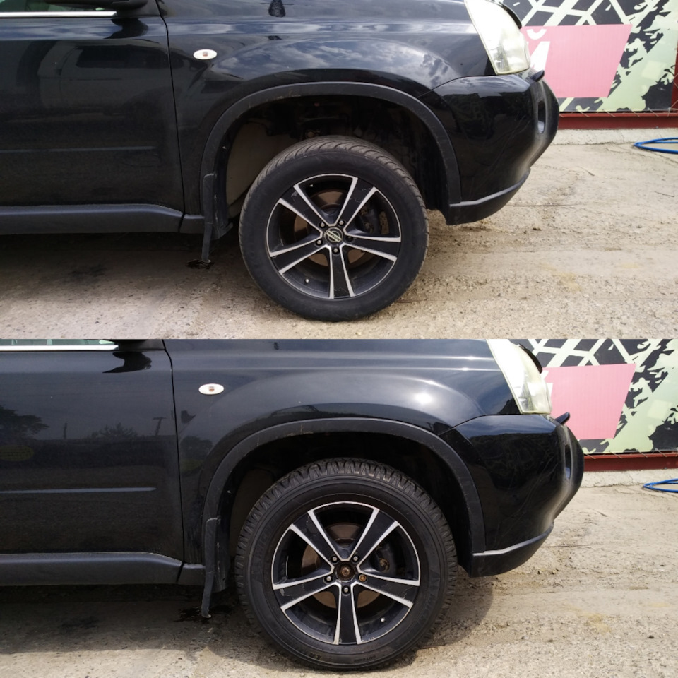 225/65 R17 — максимальные шины на до рестайлинг X-Trail T31 — Nissan  X-Trail II (t31), 2,5 л, 2008 года | шины | DRIVE2