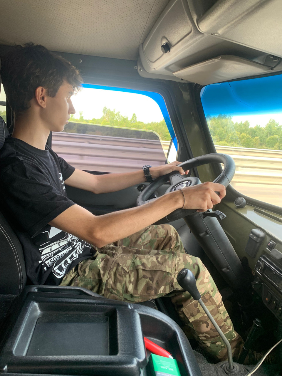 Новый водитель за рулём — УАЗ 31519