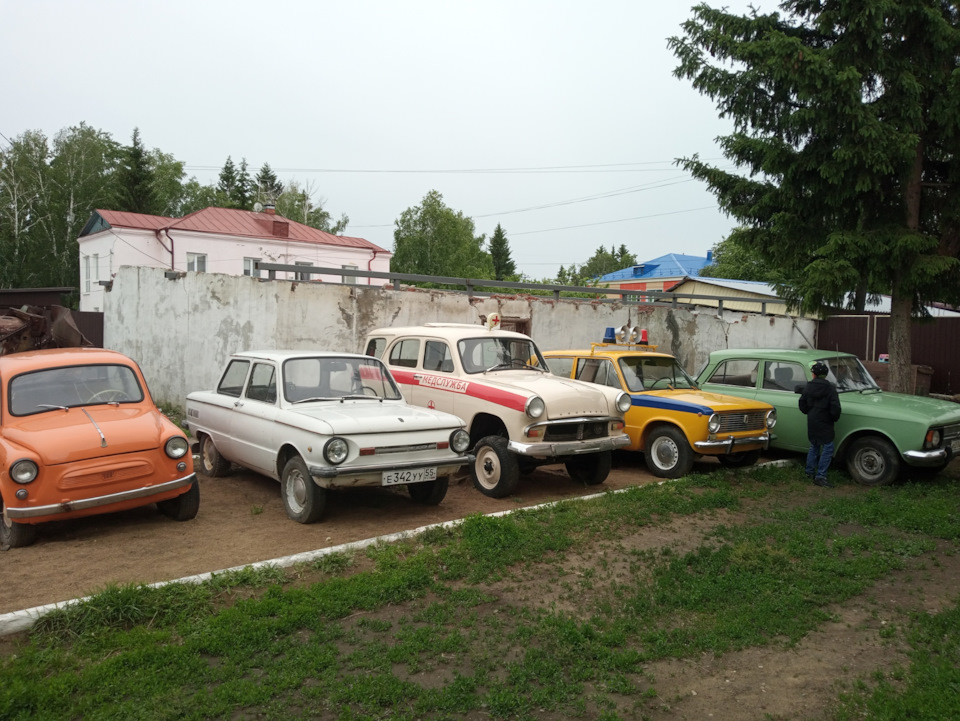 23. Поездка в Большереченский зоопарк — Lada 4x4 3D, 1,7 л, 1997 года ...
