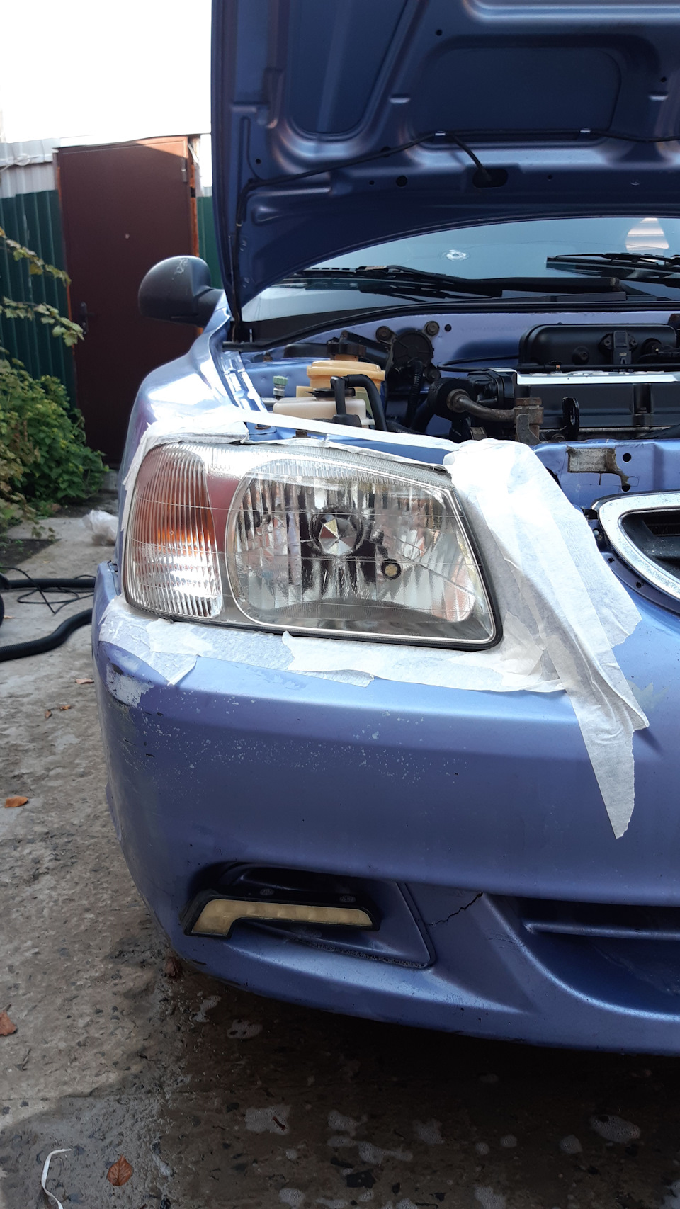 Полировка фар зубной пастой — KIA Ceed SW (2G), 1,6 л, 2013 года ...