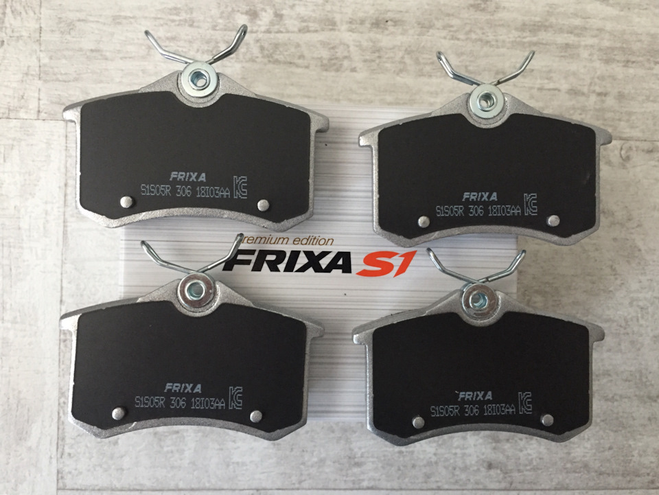 Колодки frixa s1 — Honda Accord (7G), 2,4 л, 2006 года | расходники ...