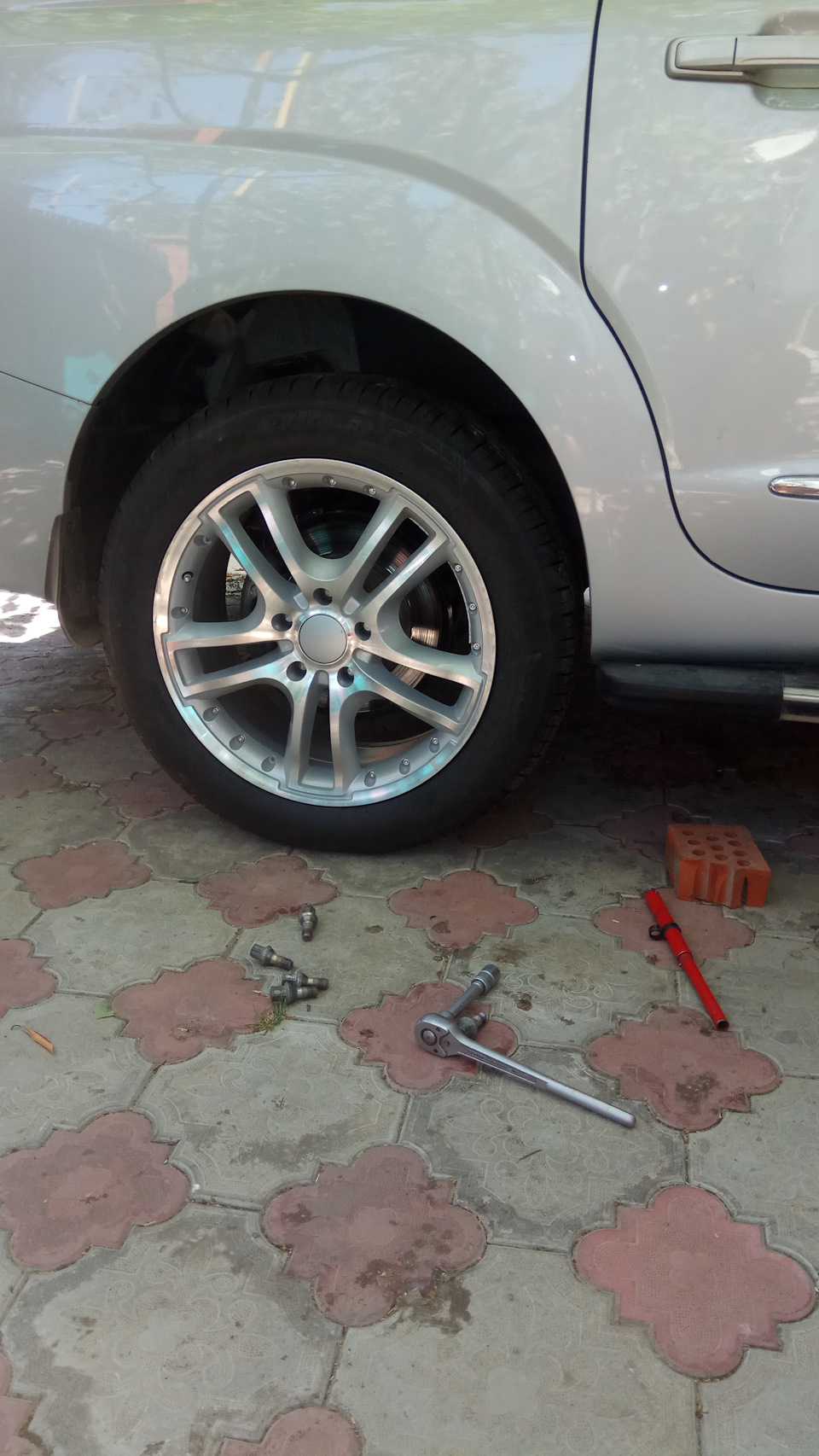 Задняя ось — SsangYong Stavic