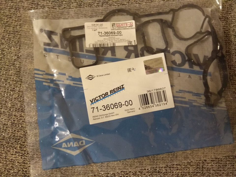 713606900 Прокладка, впускной коллектор VICTOR REINZ | Запчасти на DRIVE2