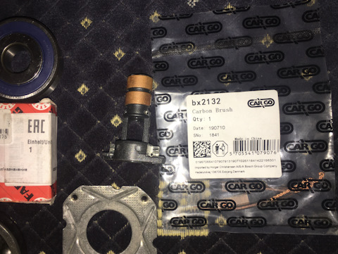 BX2132 Щетки генератора CARGO | Запчасти на DRIVE2