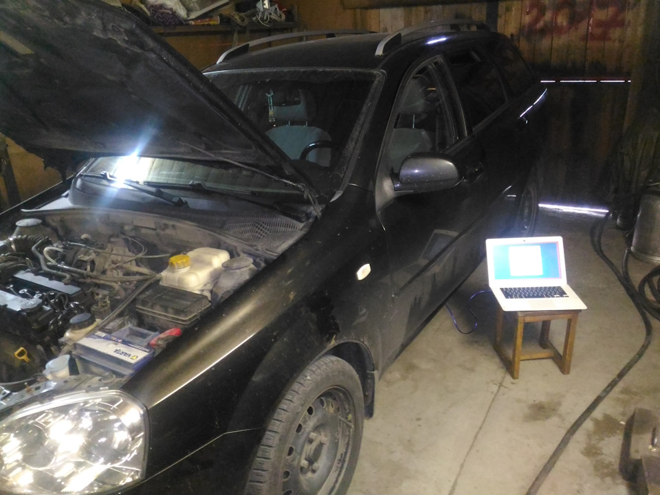 Прошивка ЭБУ и переход на евро2. — Chevrolet Lacetti SW, 1,6 л, 2008 ...