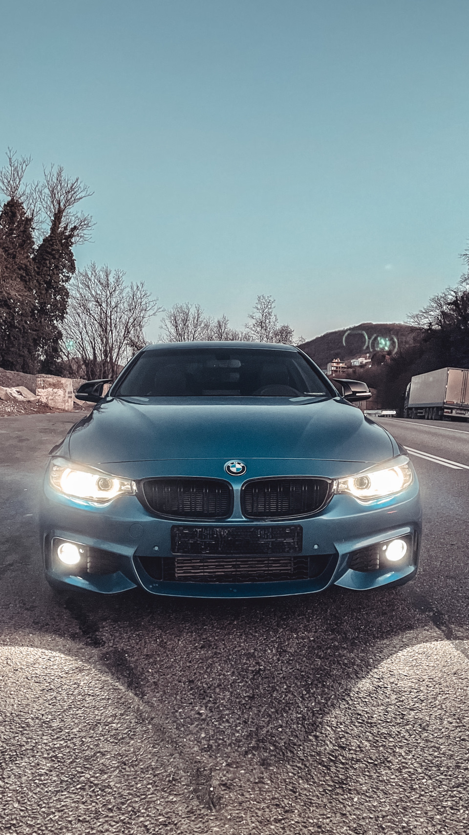 Новый год Москва-Сочи — BMW 4 series (F32), 2 л, 2017 года | путешествие |  DRIVE2