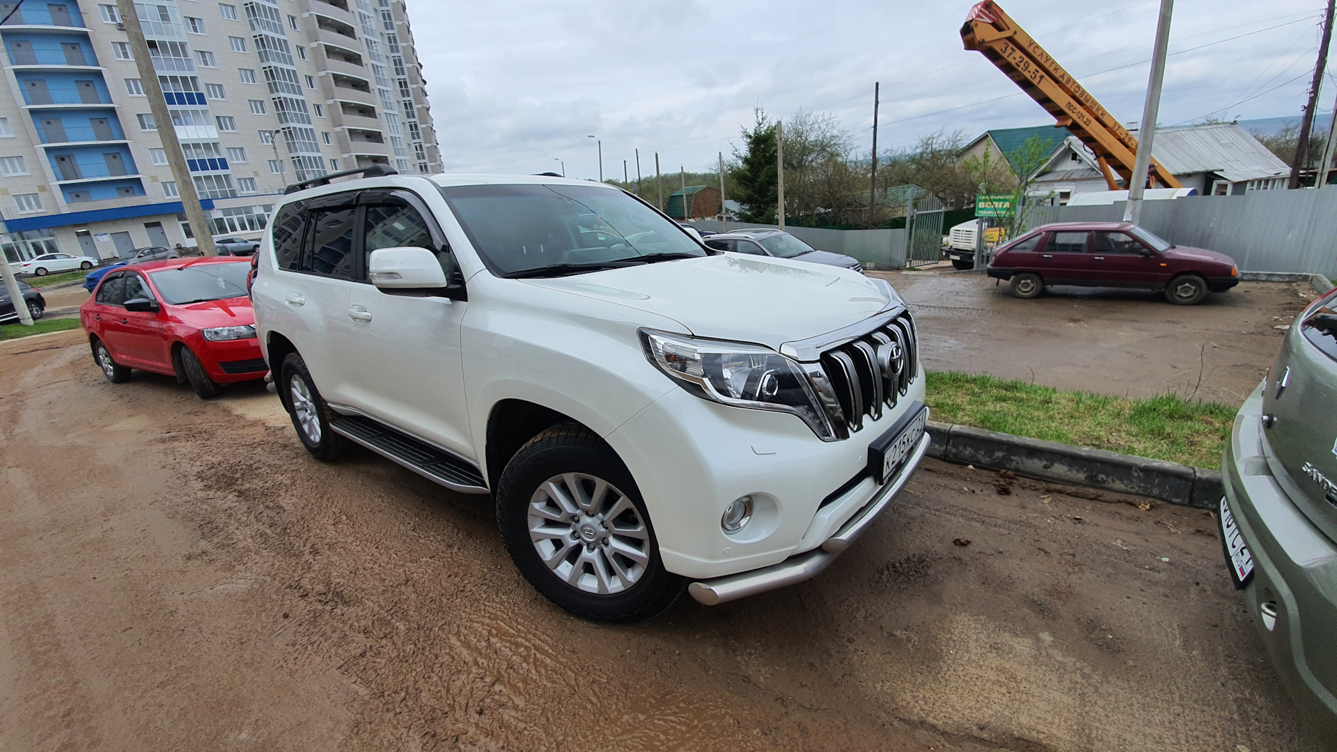 Toyota Land Cruiser Prado 150-series 3.0 дизельный 2015 | Хороший машиН. на  DRIVE2