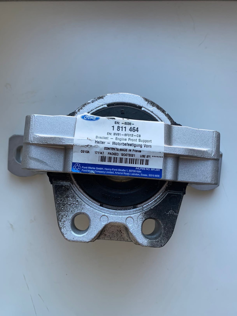 1811464 Опора двигателя передняя / C-Max, Focus-II/III Zetec-S (Duratec ...