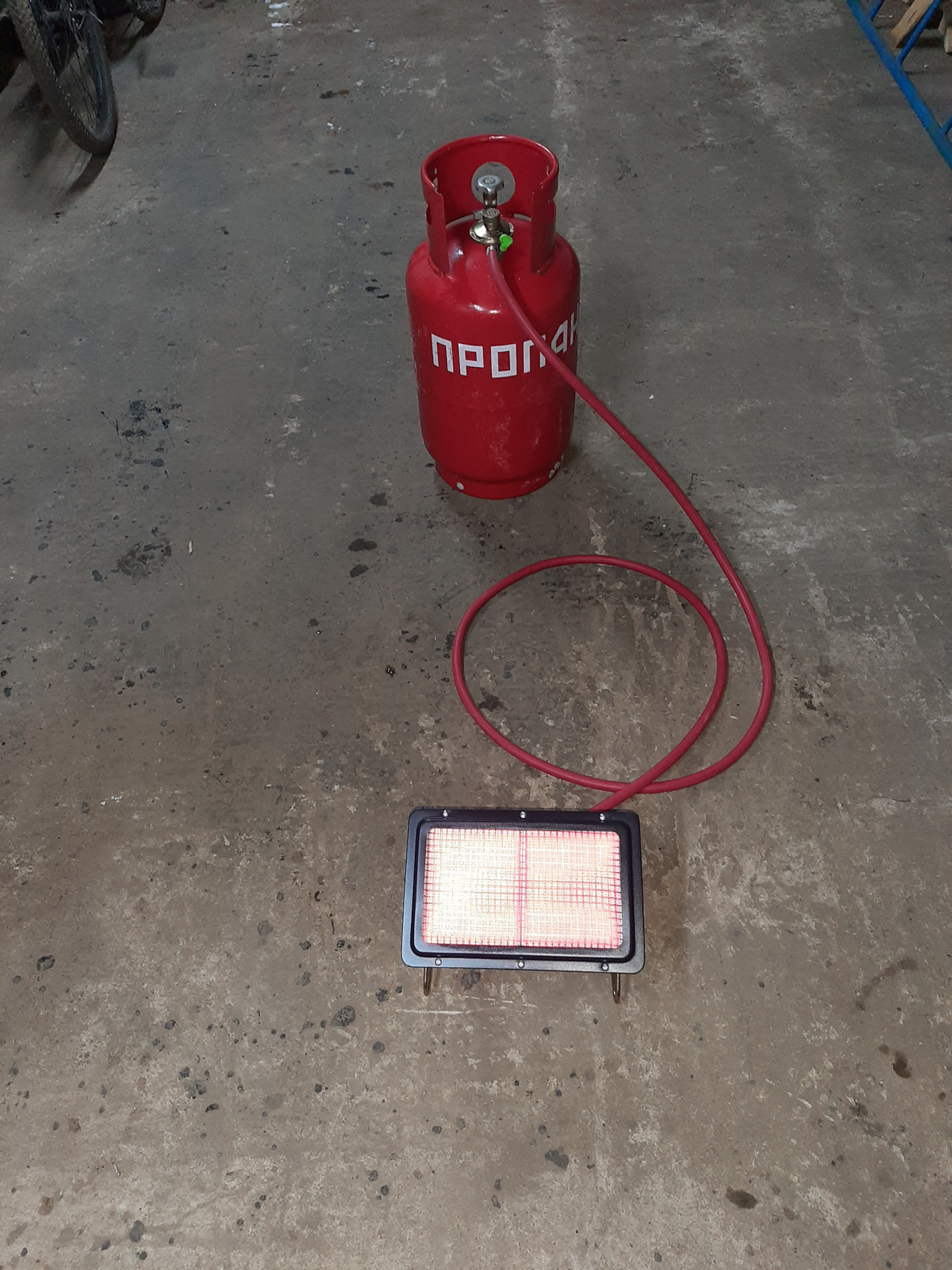 Газовый ИК обогреватель. — Сообщество «Гараж Мечты» на DRIVE2