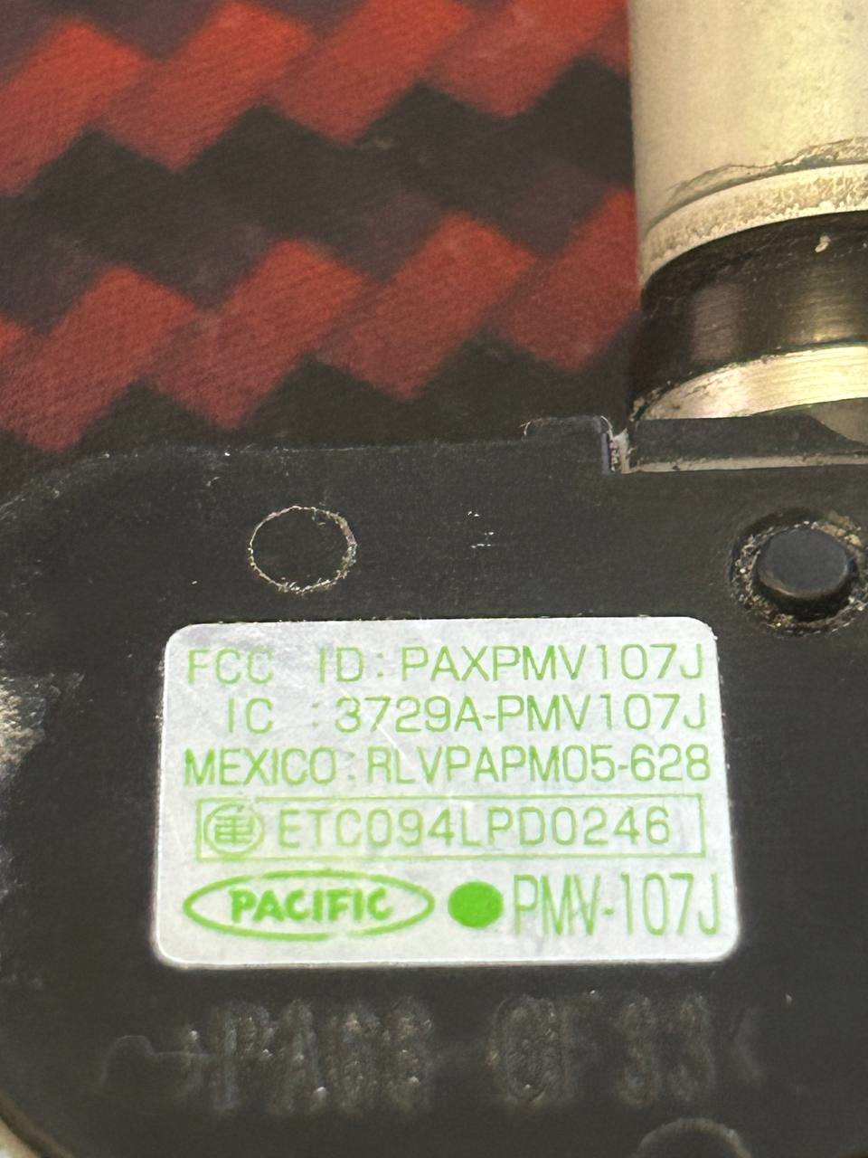 Pacific PMV-107J (Старые). — Toyota Camry (XV40). Запчасти на фото: PAXPMV107J