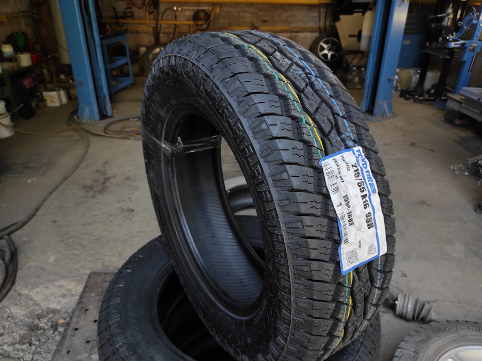 Шины TOYO OPEN COUNTRY 215/ 65 R16 A/T NEW! — Toyota Town Ace Noah, 2,2 ...