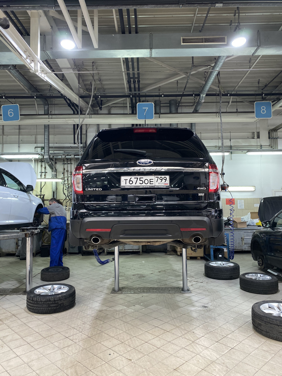 Поломка. Запах гари из колеса! — Ford Explorer (5G), 3,5 л, 2015 года ...