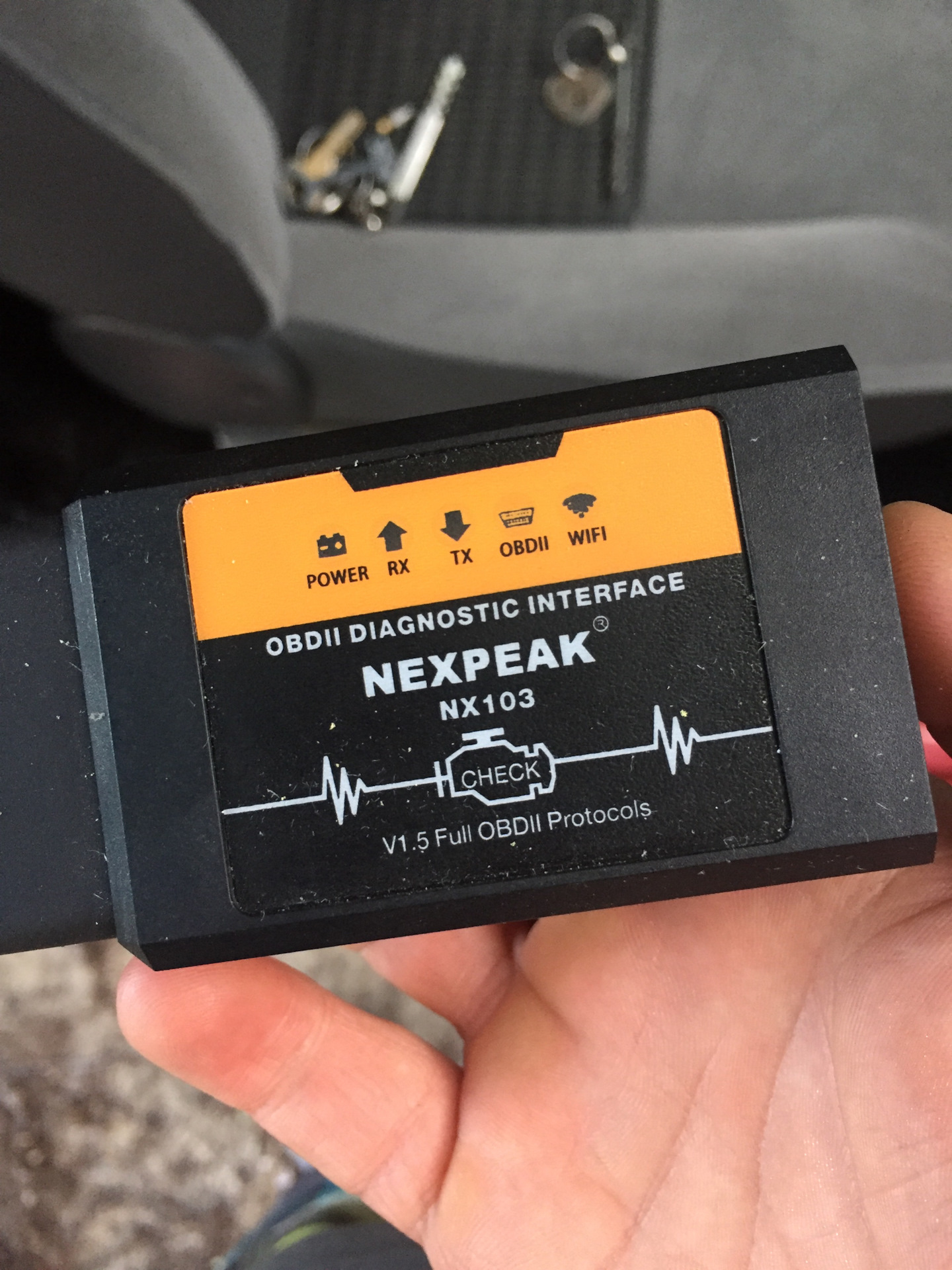 Elm327 NEXPEAK nx103 схема