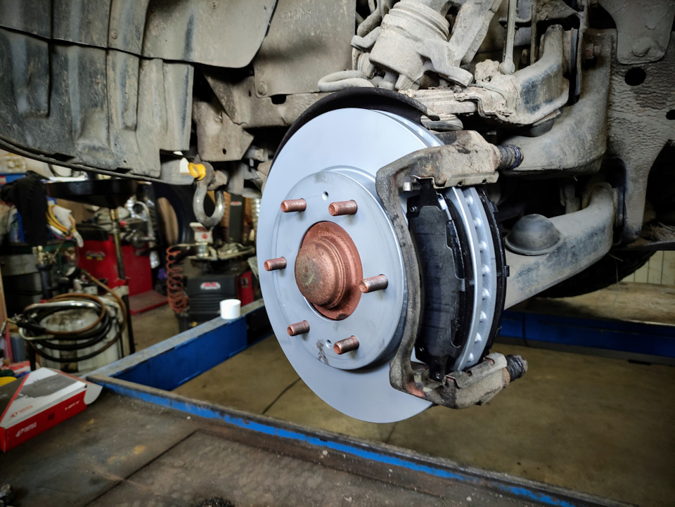 Тормозные диски паджеро спорт 2