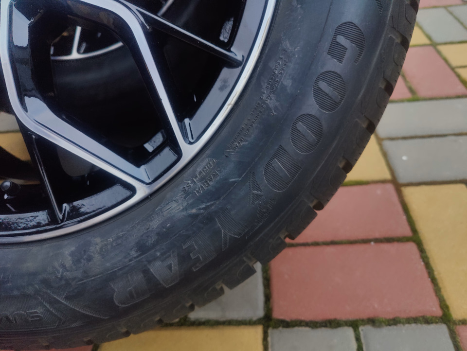 #13. Комплект колес на зиму. — Hyundai ix35, 2 л, 2014 года | колёсные ...