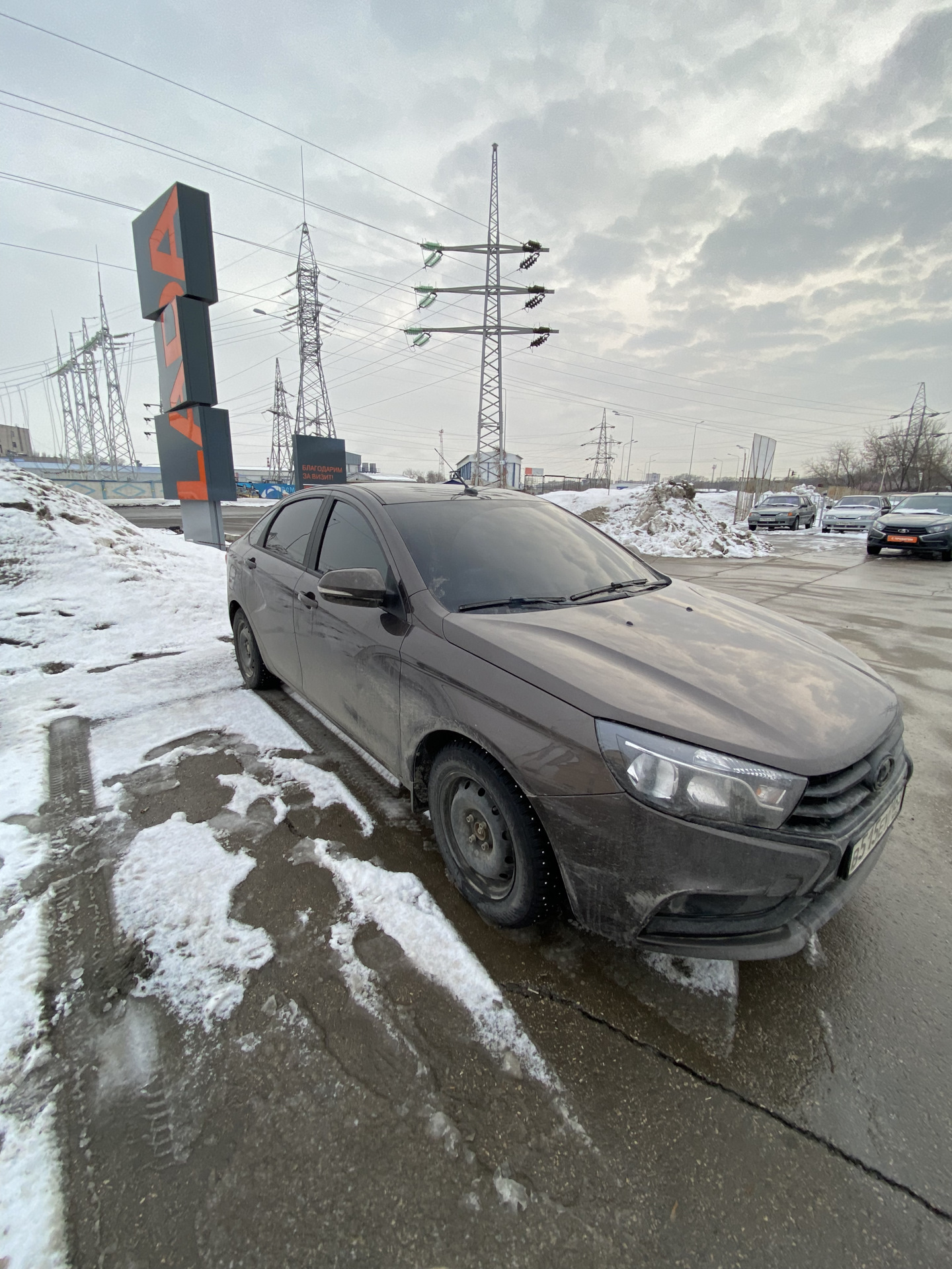 Пружины с занижением — Lada Vesta, 1,6 л, 2021 года | тюнинг | DRIVE2