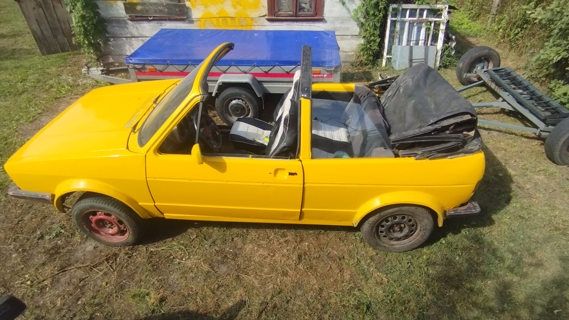 Volkswagen Golf Cabriolet Mk1 1.6 дизельный 1979 | на DRIVE2