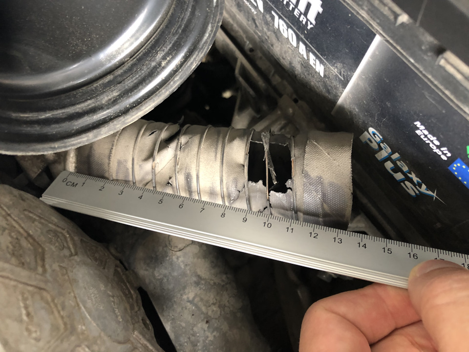 Патрубок подачи подогретого воздуха на впуск — первая "жигулевская ...