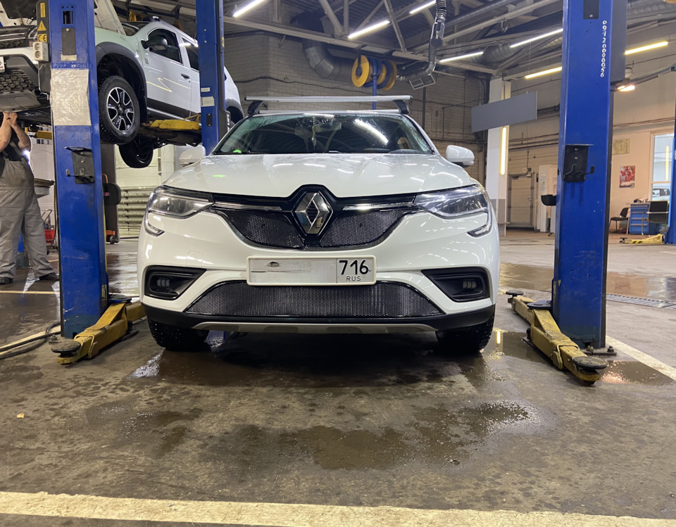 Итоговый вид после установки — Renault Arkana
