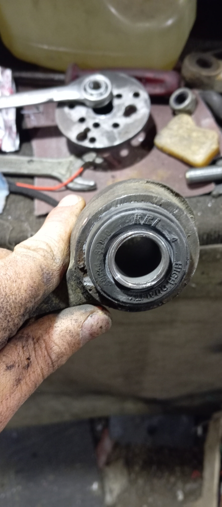 65 — замена сайлентблоков передней подвески (без пресса) — Toyota Vista ...