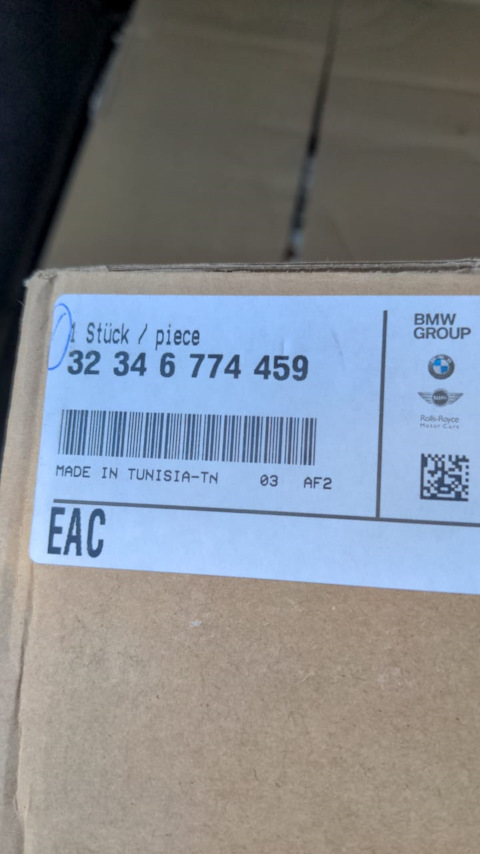 32346774459 Спортивное рулевое колесо с НПБ кожа BMW | Запчасти на DRIVE2