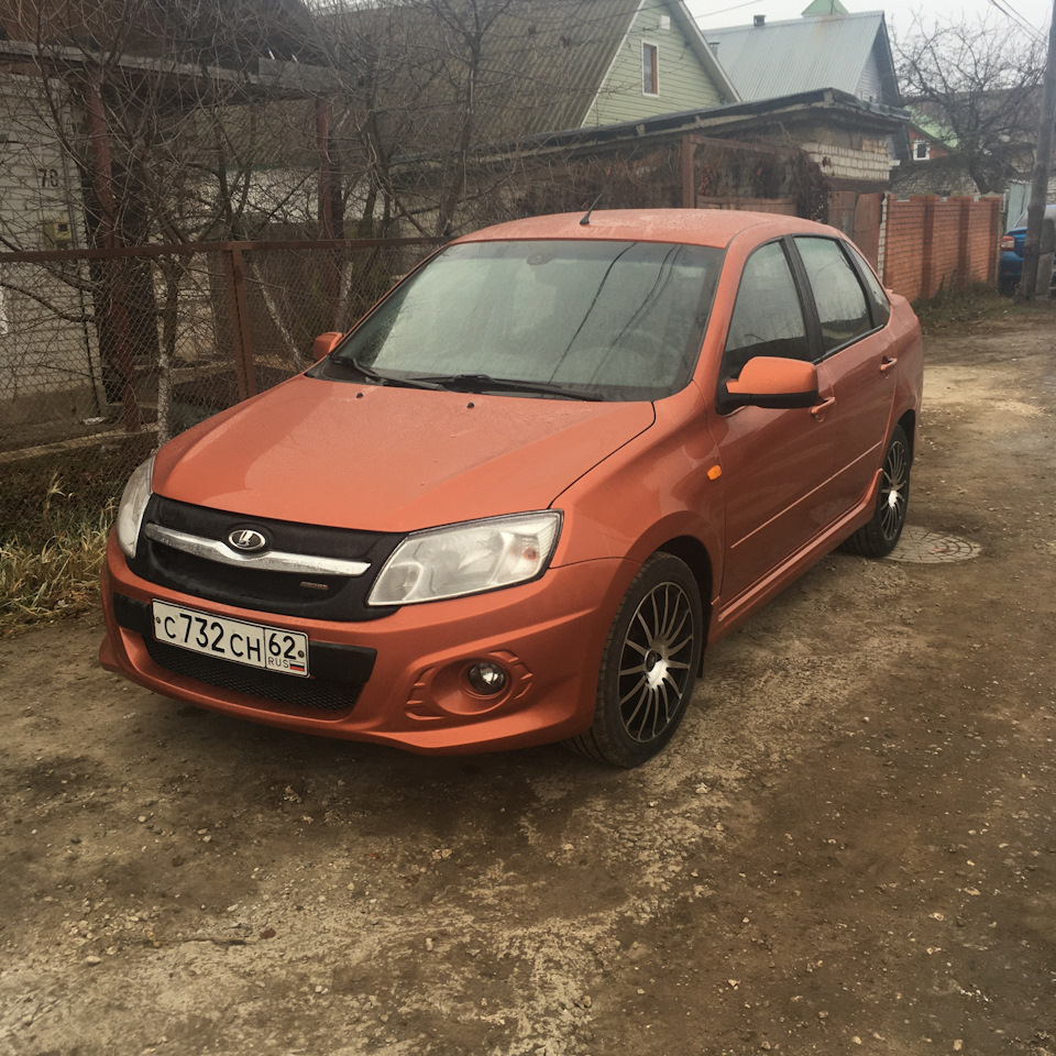 Lada Granta 1 Sport оранжевый