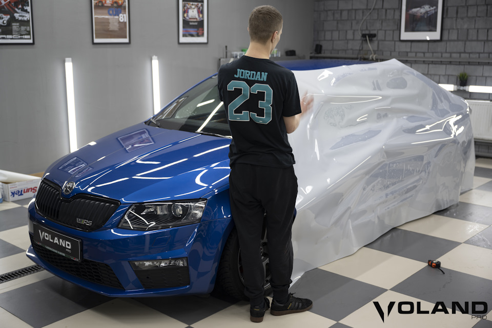 Полная оклейка Skoda Octavia RS. — Voland на DRIVE2